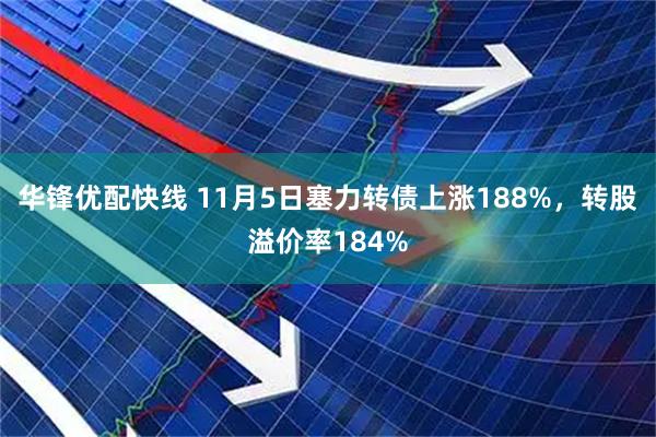 华锋优配快线 11月5日塞力转债上涨188%，转股溢价率184%